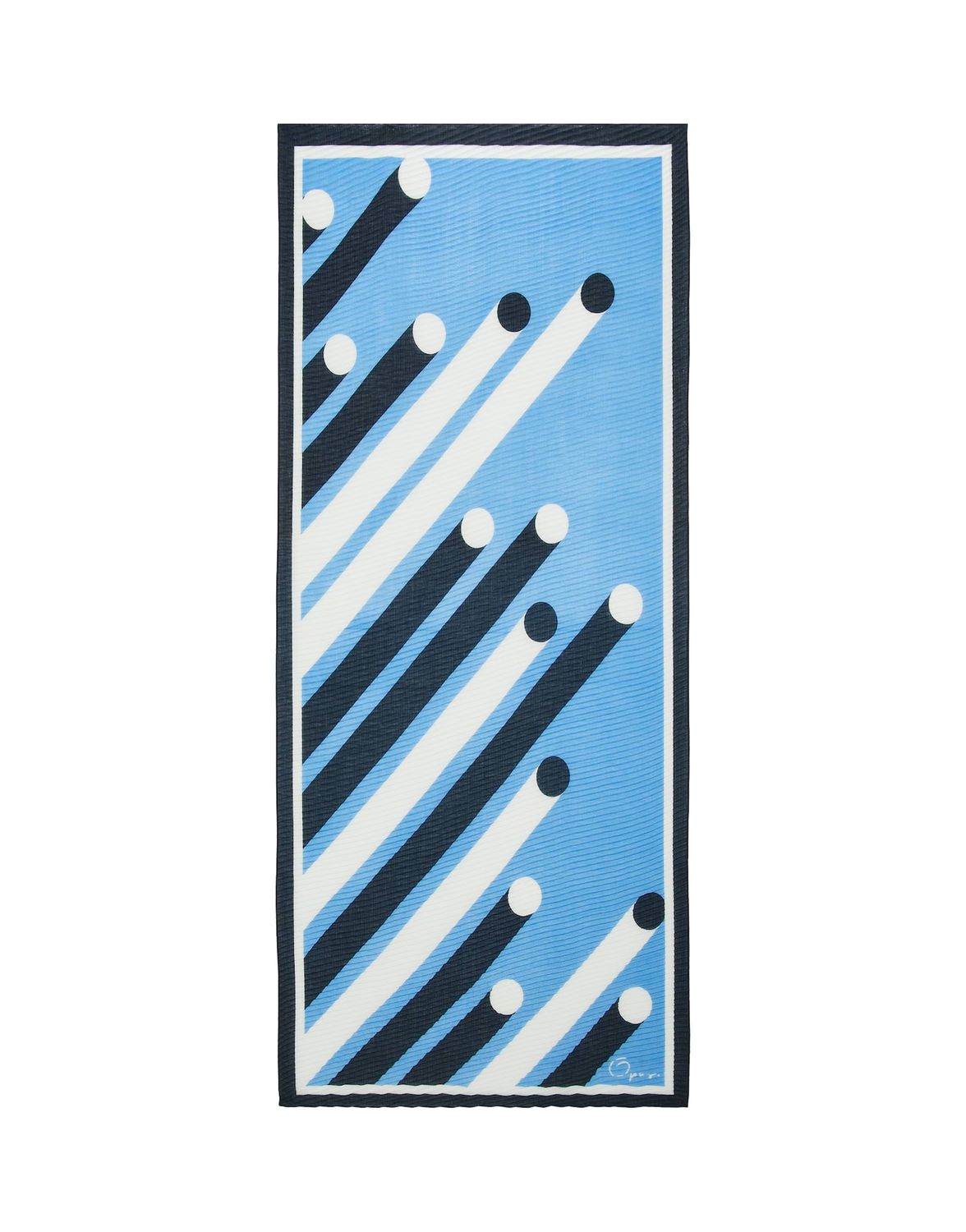Opus Aspirit scarf blue salt