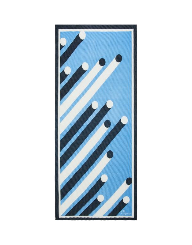 Opus Aspirit scarf blue salt