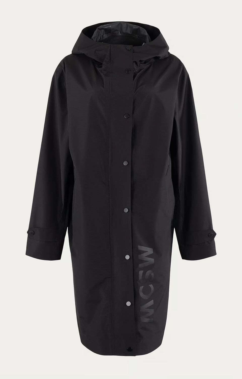 moscow Raincoat Jas Zwart 04-08-Raincoat