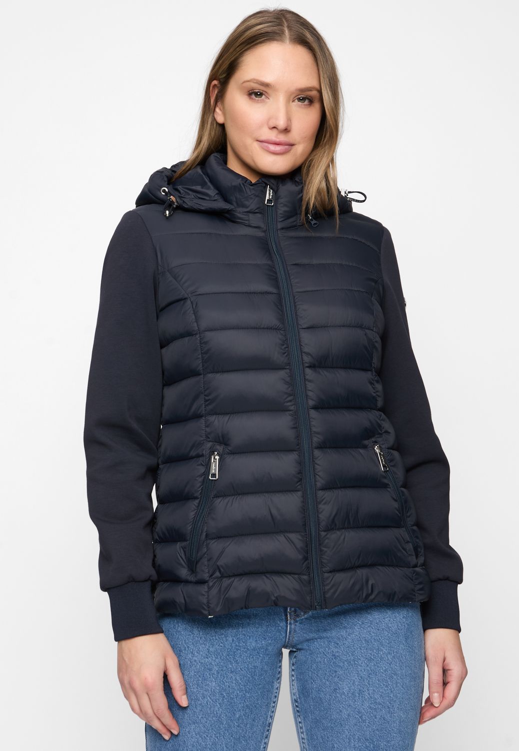 Covered GRS ladies jacket - woven L601FC So Blauw