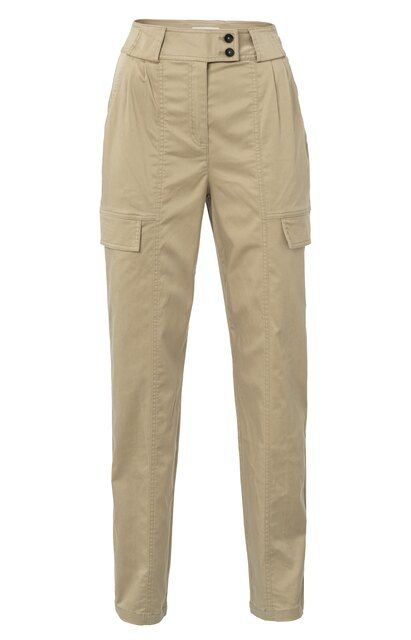YaYa High waist cargo trousers Groen