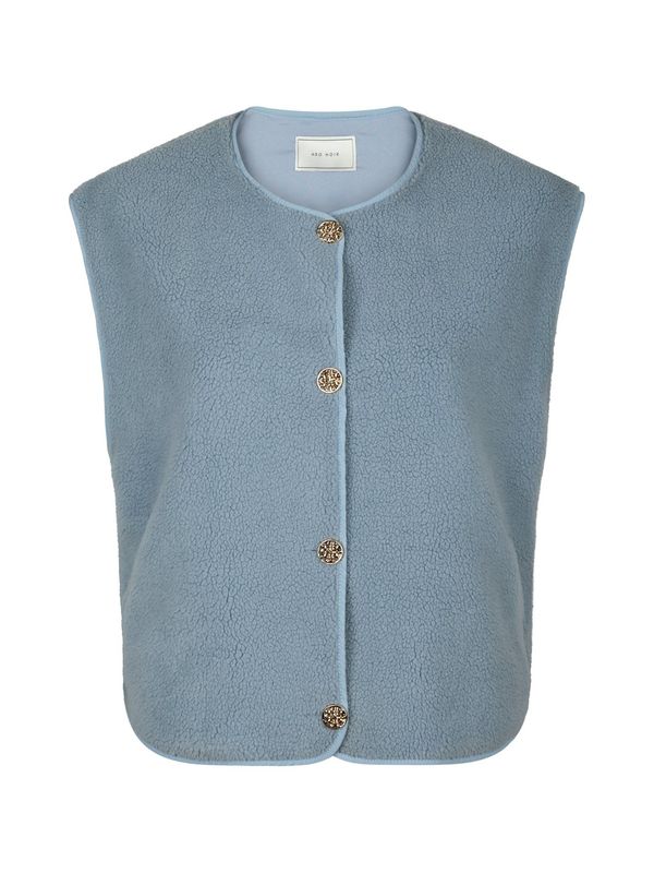 Neo Noir Mariko Teddy Vest Blauw