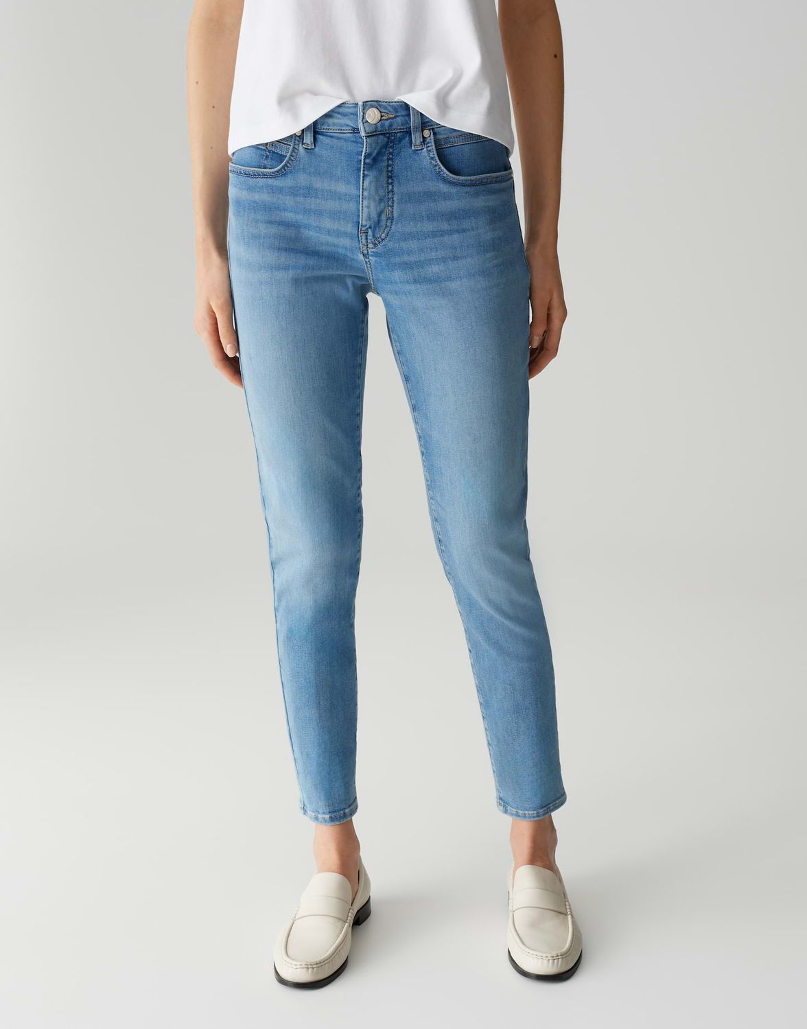 Opus Pants Enja ease Blauw