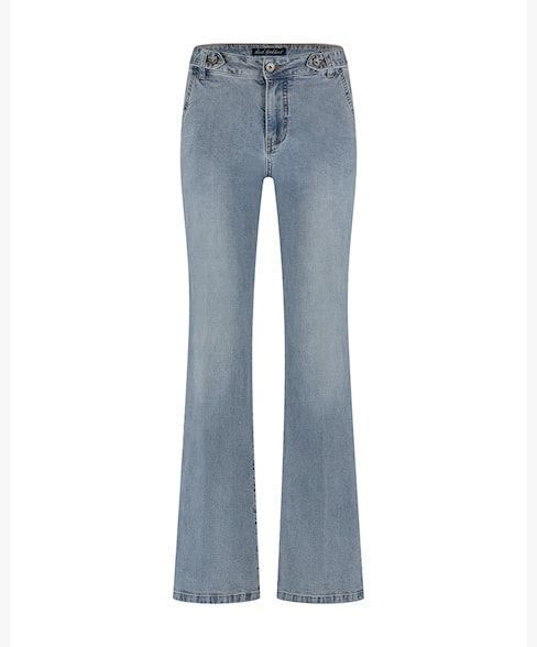 Red Button Colette &amp; loops bleach Jeans