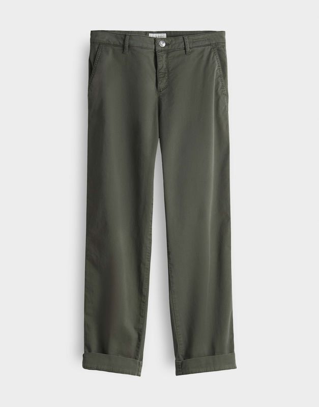 Opus Pants Lisana base Groen