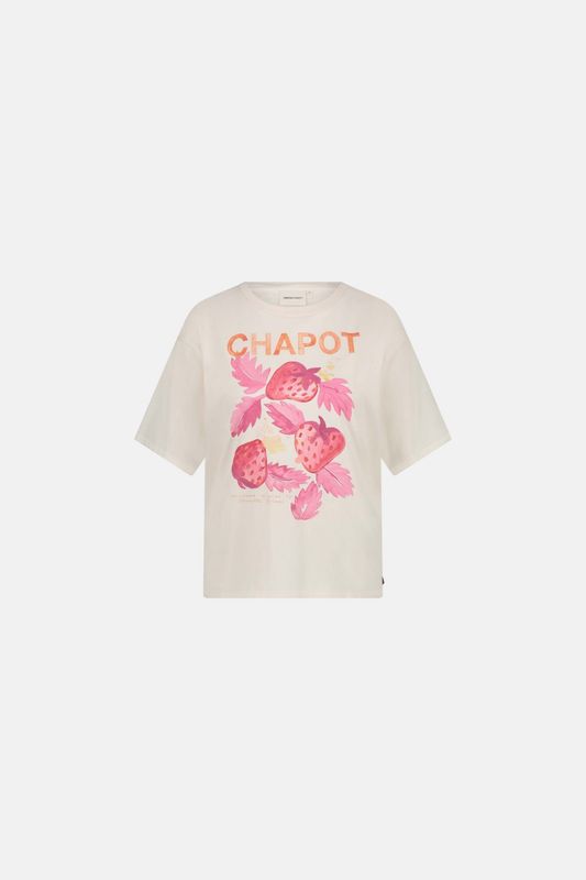 Fabienne Chapot Steve Sketchbook T-Shirt Ecru