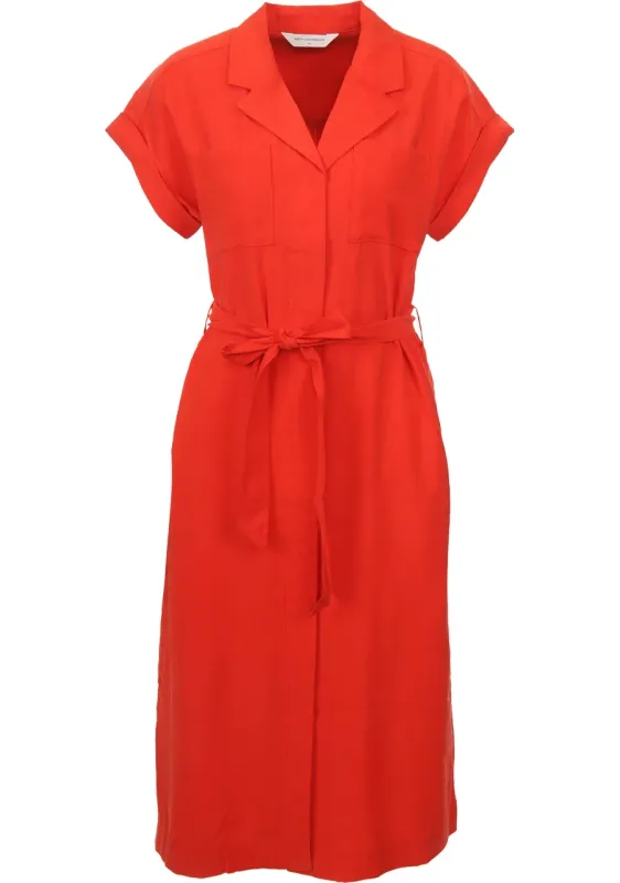 MSCH Copenhagen MSCHImila Selia SS Dress Rood