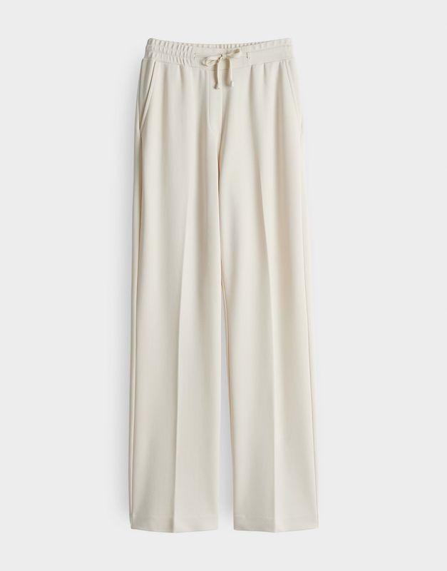 Opus Pants Macie Ecru