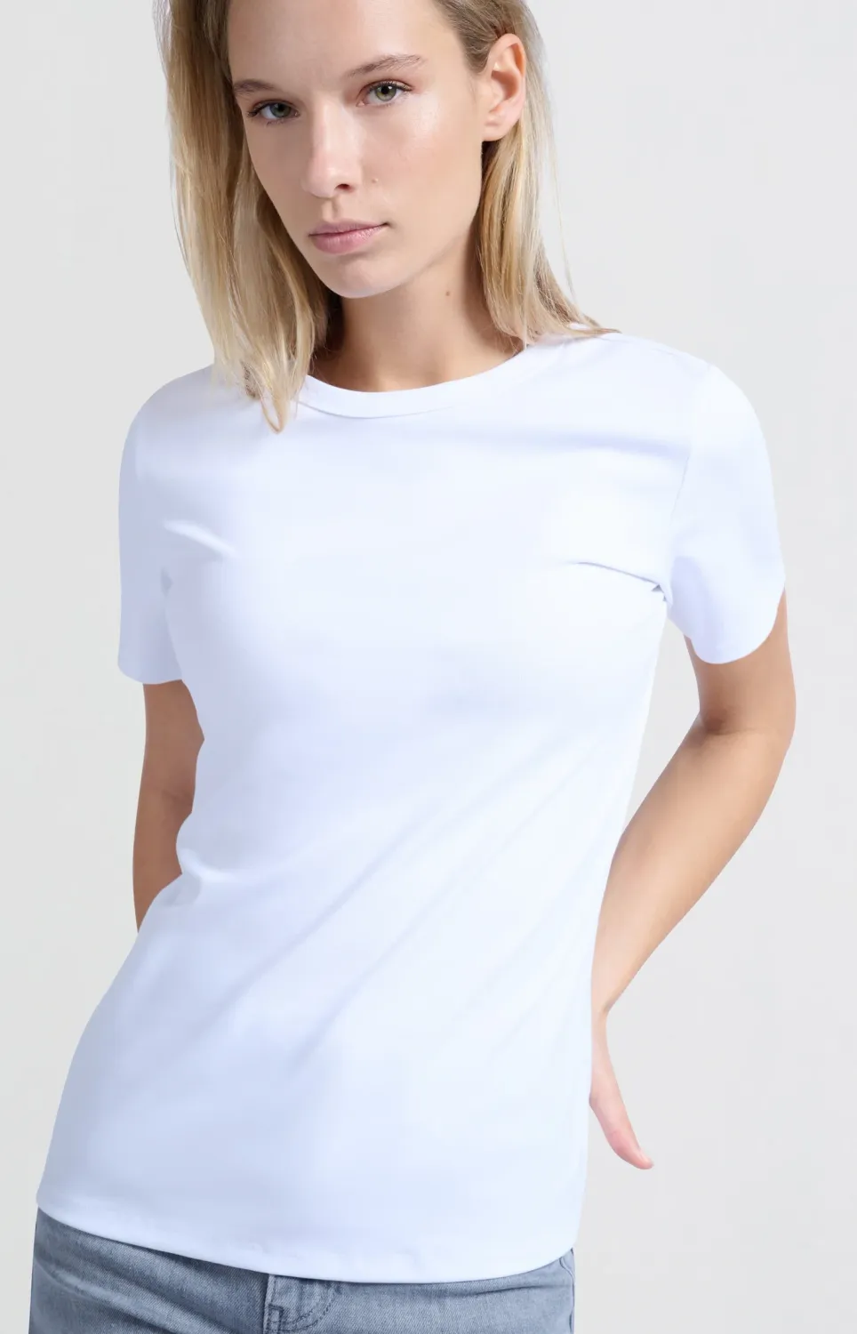 YaYa T-shirt with short sleeves Wit