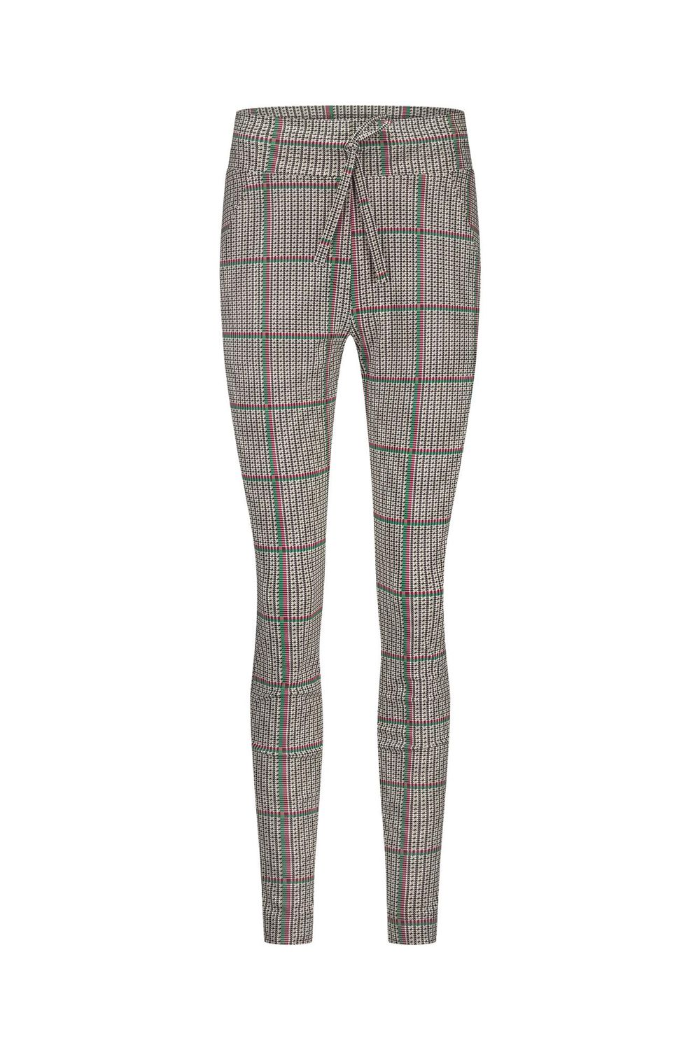 Studio Anneloes Stairdown check trousers multi color