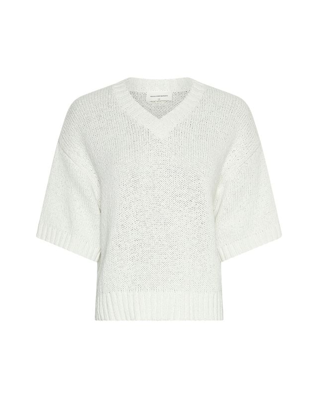 MSCH Copenhagen MSCHHannalie 2/4 V Pullover Ecru