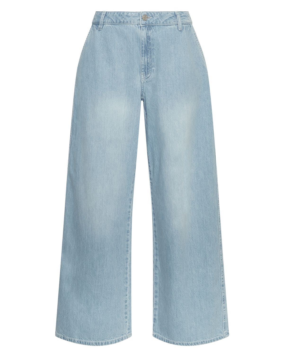 MSCH Copenhagen MSCHIngrid Lis HW Wide Jeans Blauw