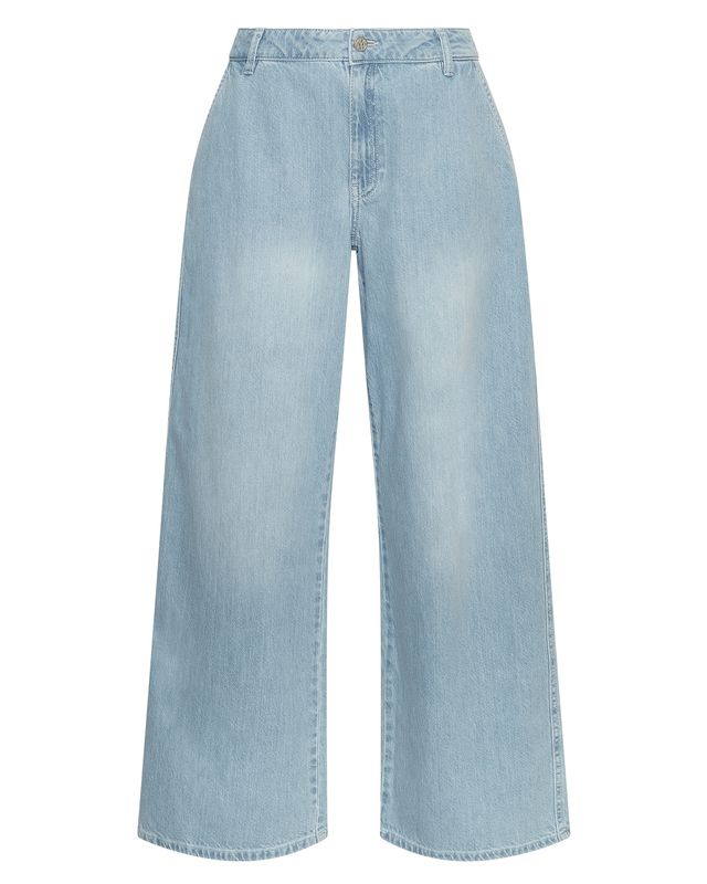 MSCH Copenhagen MSCHIngrid Lis HW Wide Jeans Blauw