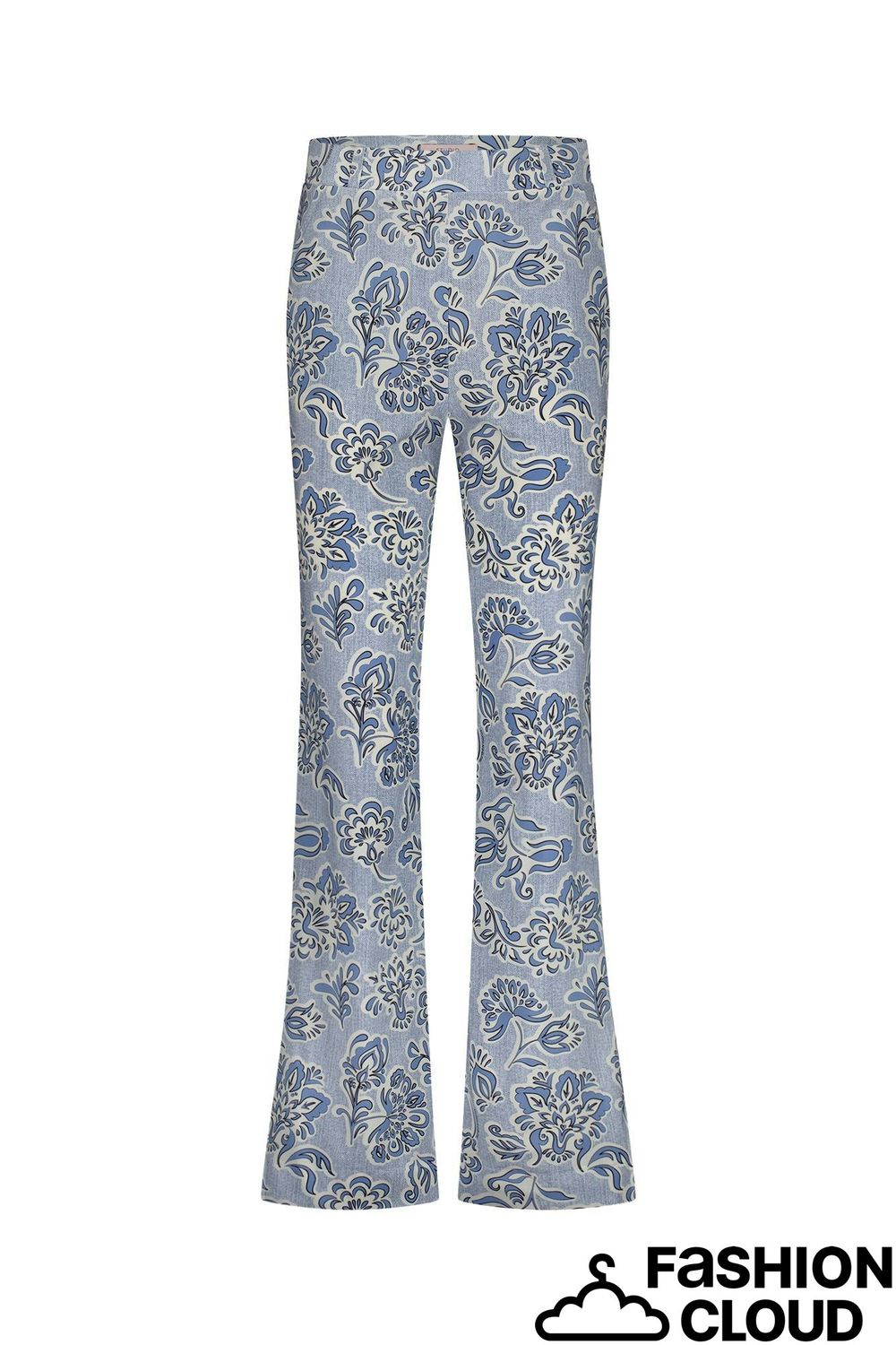 Studio Anneloes Marilon dnm flower trousers Blauw