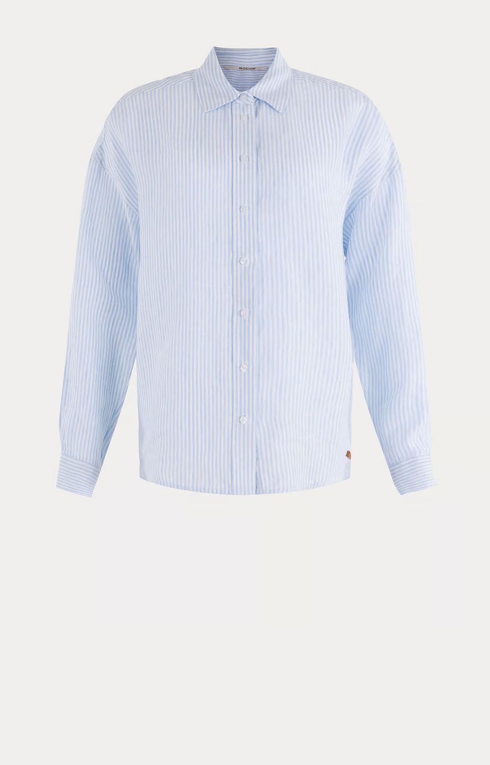 moscow Buttons-2 Blouse Blauw