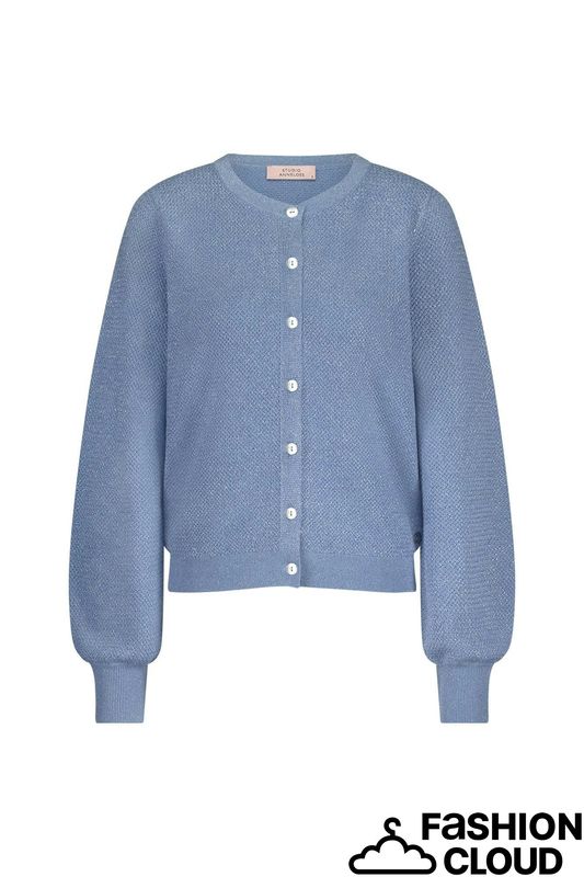 Studio Anneloes Tommy twinset cardigan Blauw
