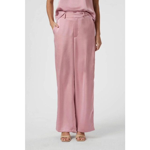 Neo Noir Emmett Heavy Sateen Pants Roze