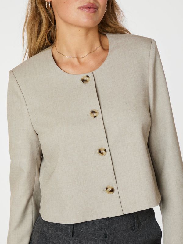 Neo Noir Flynn Jacket Beige