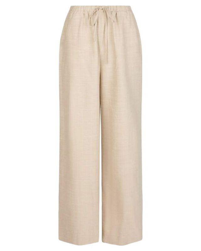 Neo Noir Heifa Stripe Pants Beige