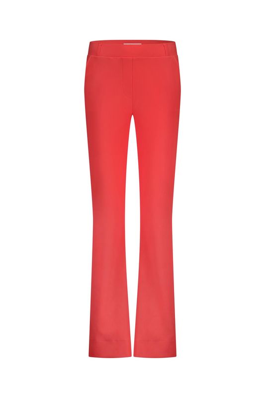 Studio Anneloes Flair bonded trousers Rood