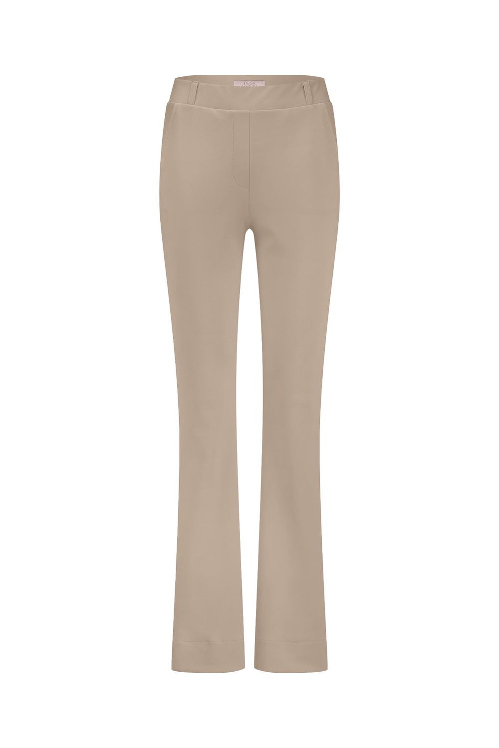 Studio Anneloes Flair bonded trousers Beige