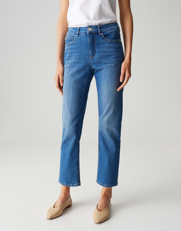 Opus Pants Melly base Blauw