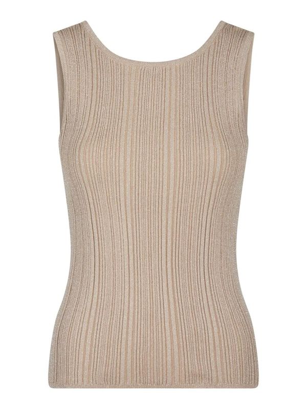 Neo Noir Ollie Knit Top Beige