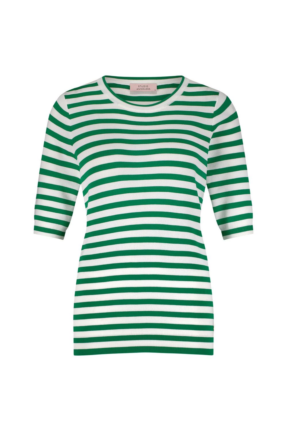 Studio Anneloes Luna ssl stripe pullover Groen