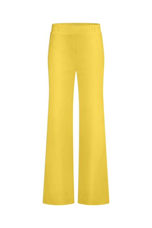 Studio Anneloes Lexie bonded trousers Geel
