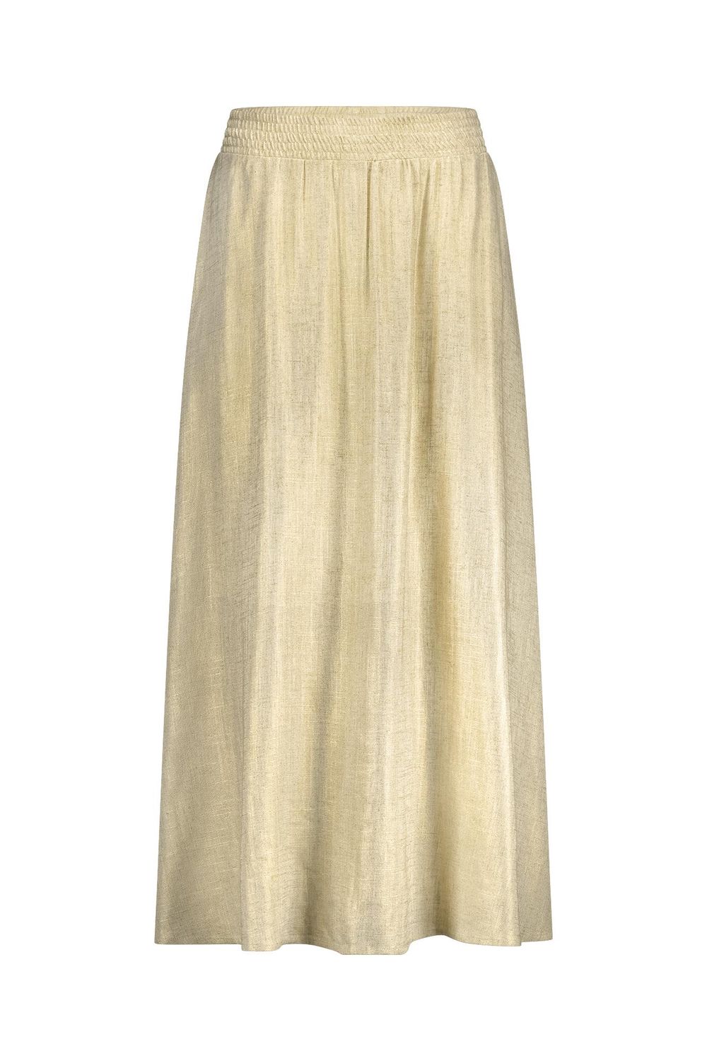 Studio Anneloes Fay gold linen skirt Goud
