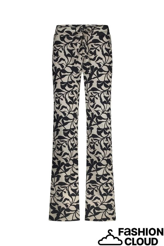 Studio Anneloes Abigail leafs trousers Blauw