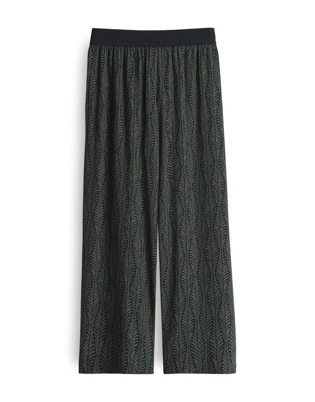 Opus Pants Malotta leaf Ecru