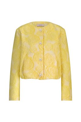 Studio Anneloes Wies jacquard jacket Geel