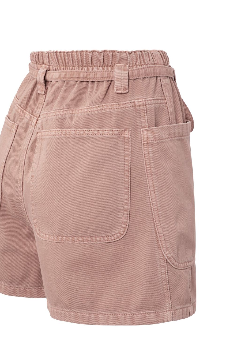 YaYa Cargo garment-dye shorts Roze