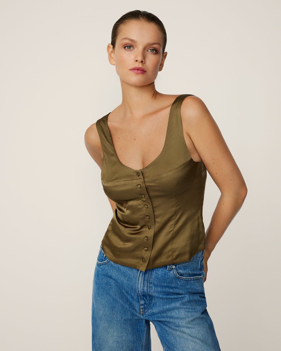 MSCH Copenhagen julietta top Groen