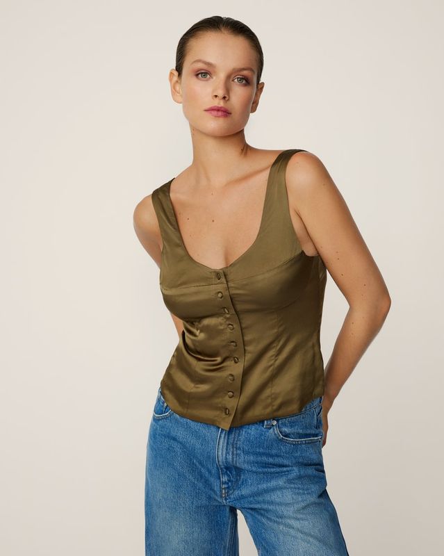 MSCH Copenhagen julietta top Groen