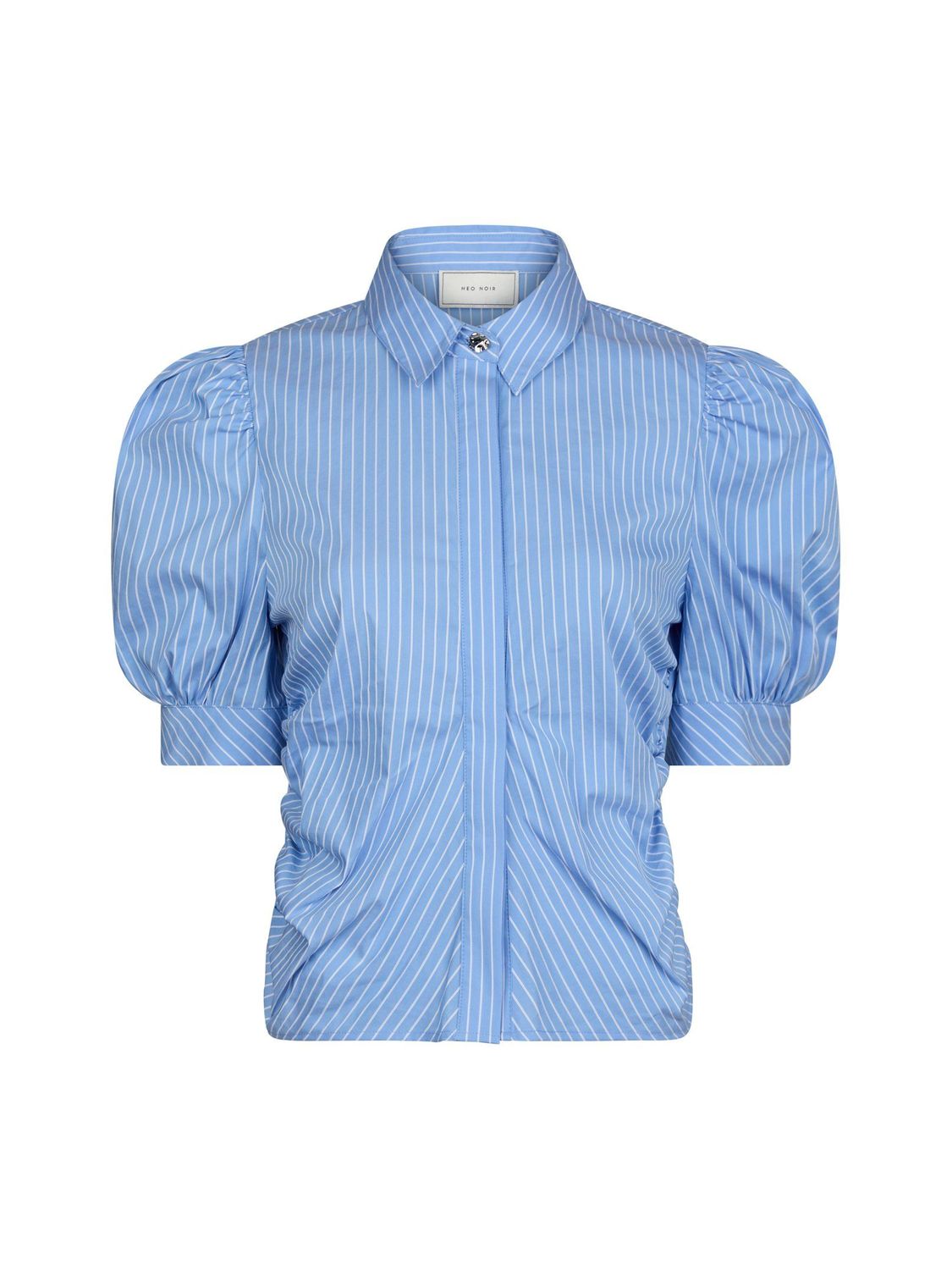 Neo Noir Franne Stripe Shirt Blauw