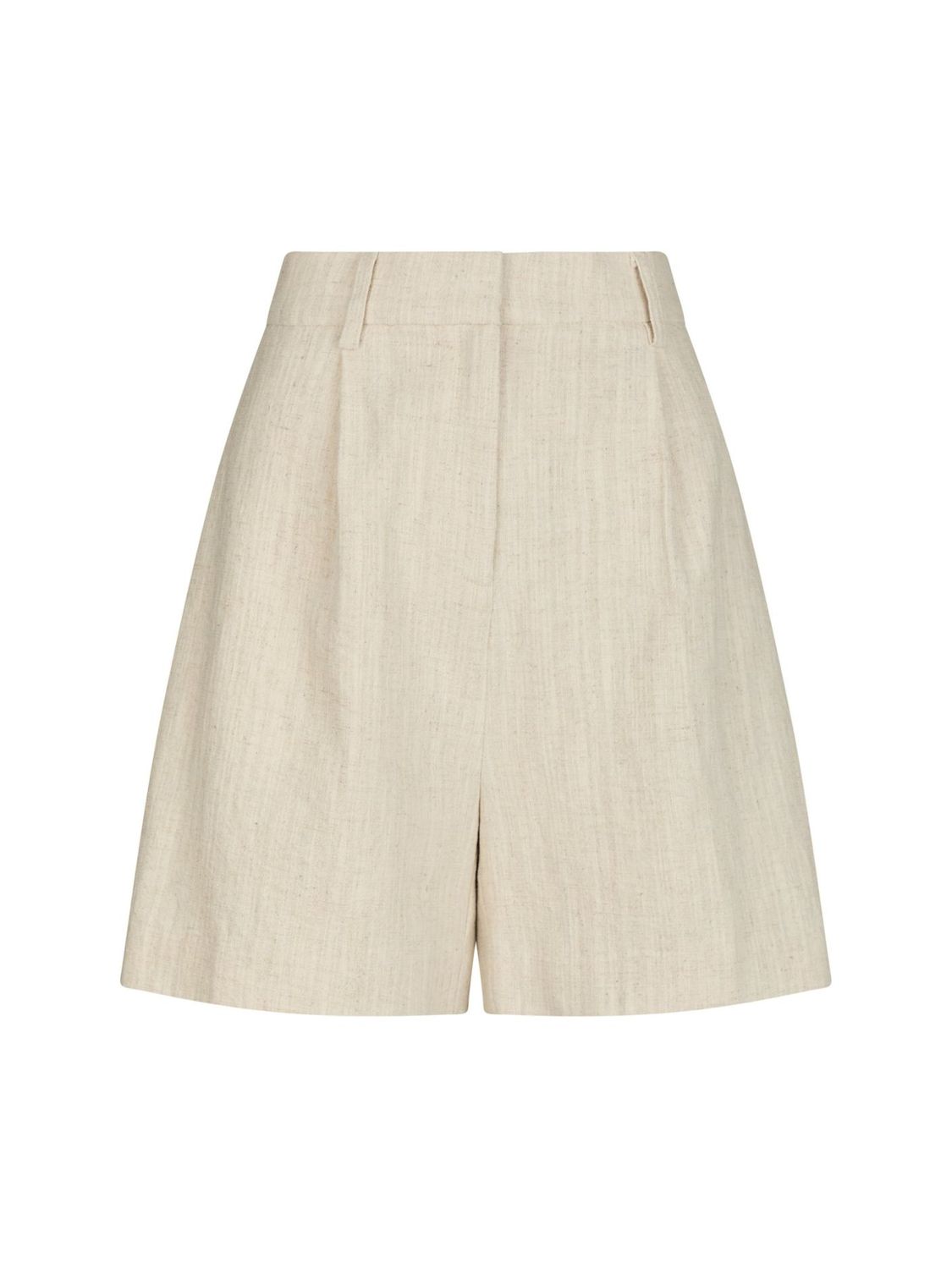 Neo Noir Sega Ramie Shorts Beige