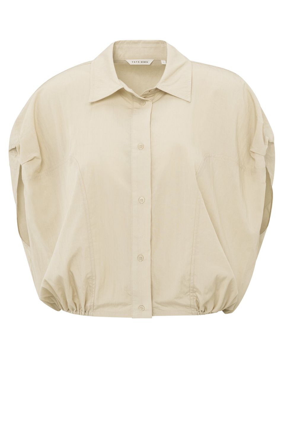 YaYa Sleeveless blouse Beige