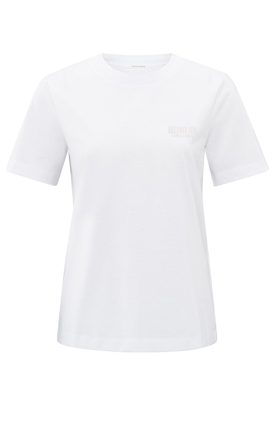 YaYa T-shirt with subtle print Grijs