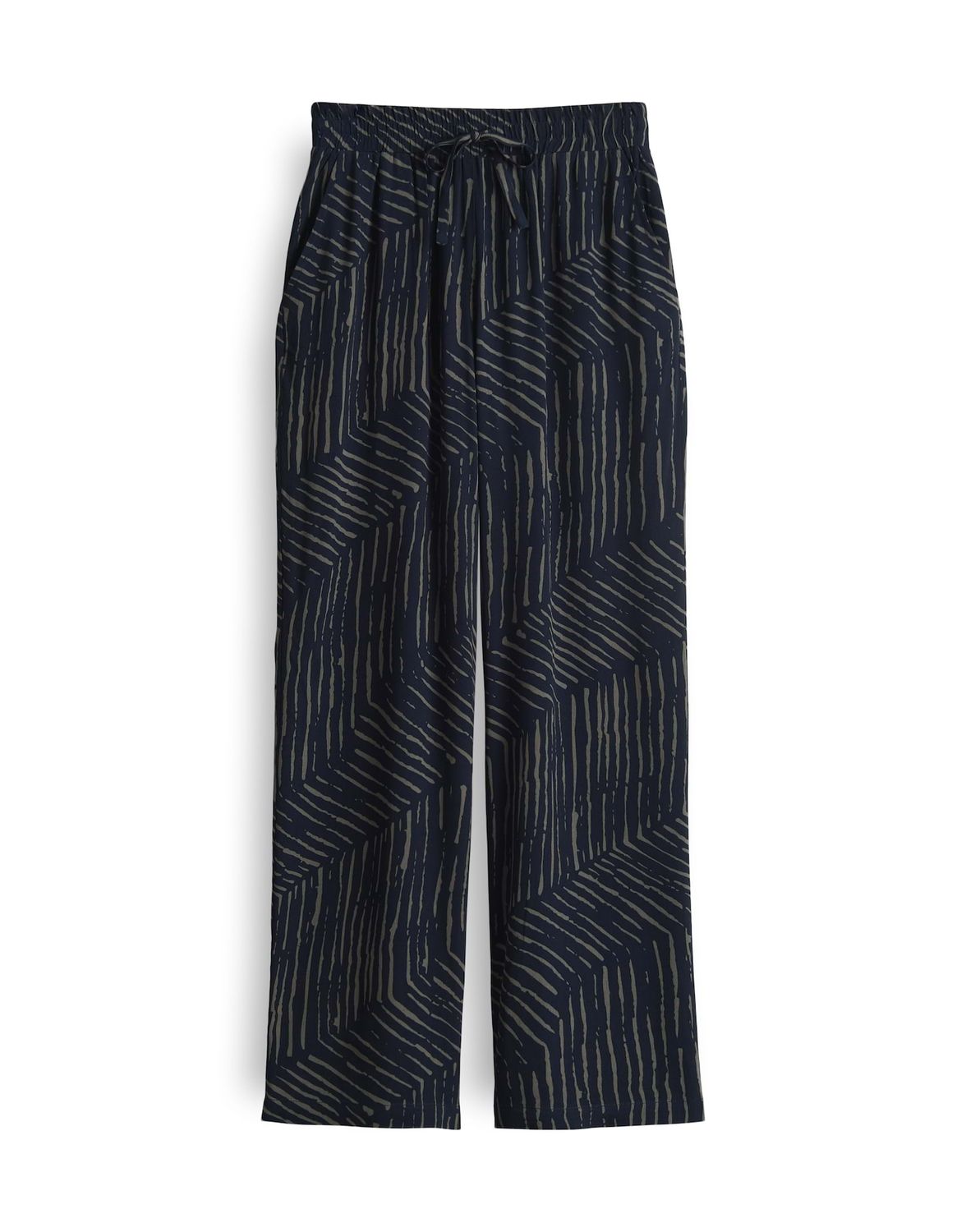 Opus Marou palm leaves Blauw