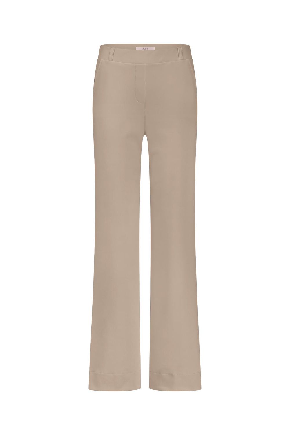 Studio Anneloes Lexie bonded trousers Beige