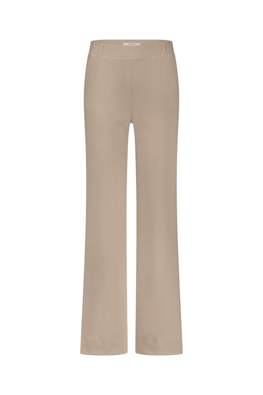Studio Anneloes Lexie bonded trousers Beige