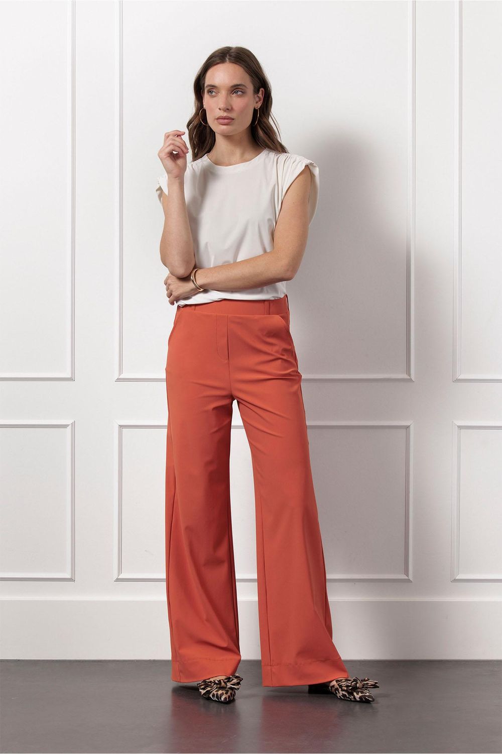 Studio Anneloes Lexie trousers Oranje