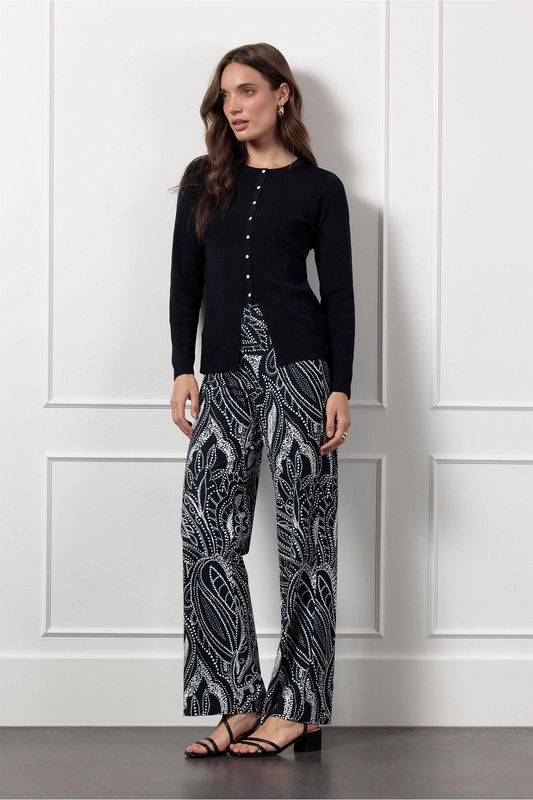 Studio Anneloes Marilon summer dot trousers Blauw