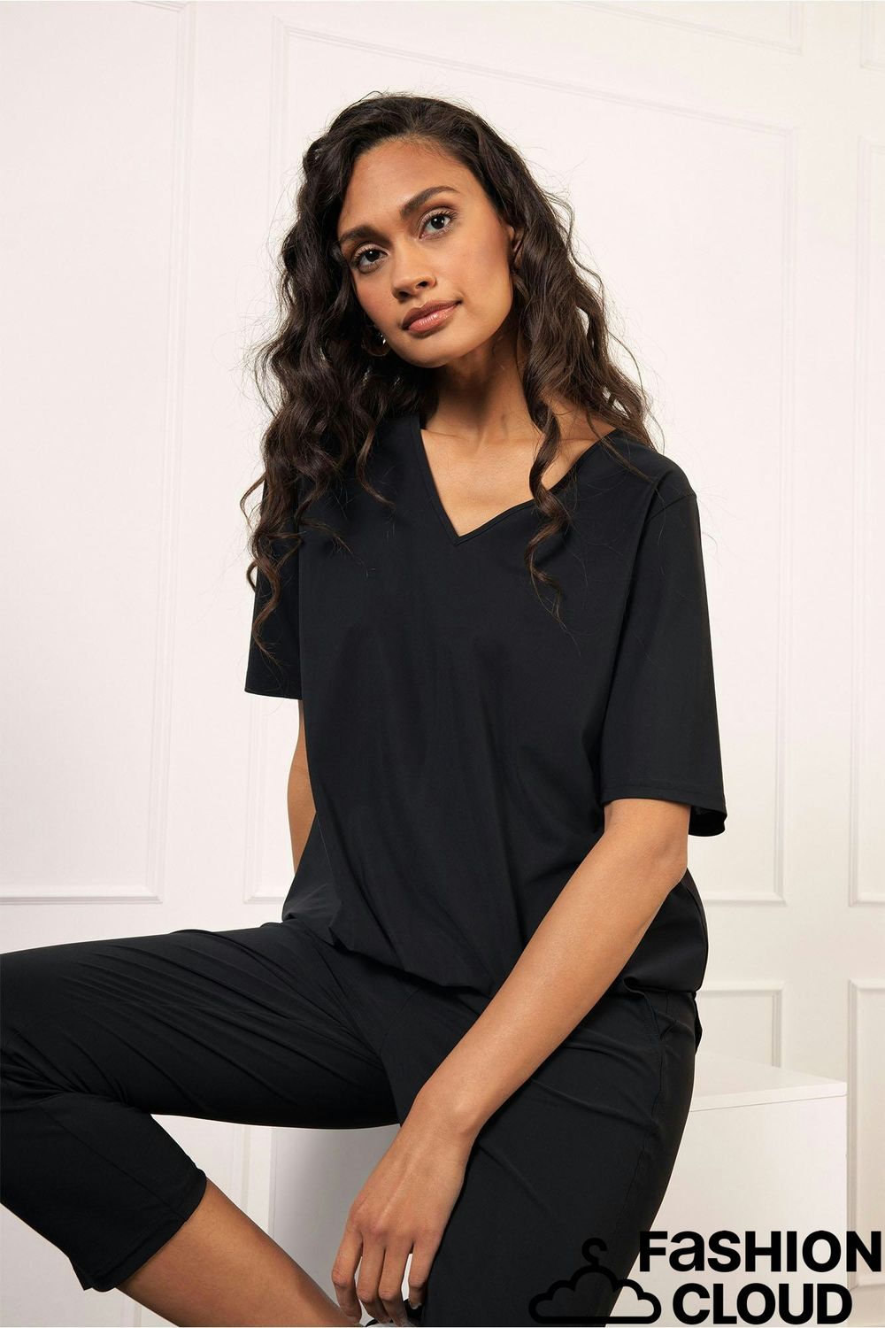 Studio Anneloes Vicky shirt Zwart