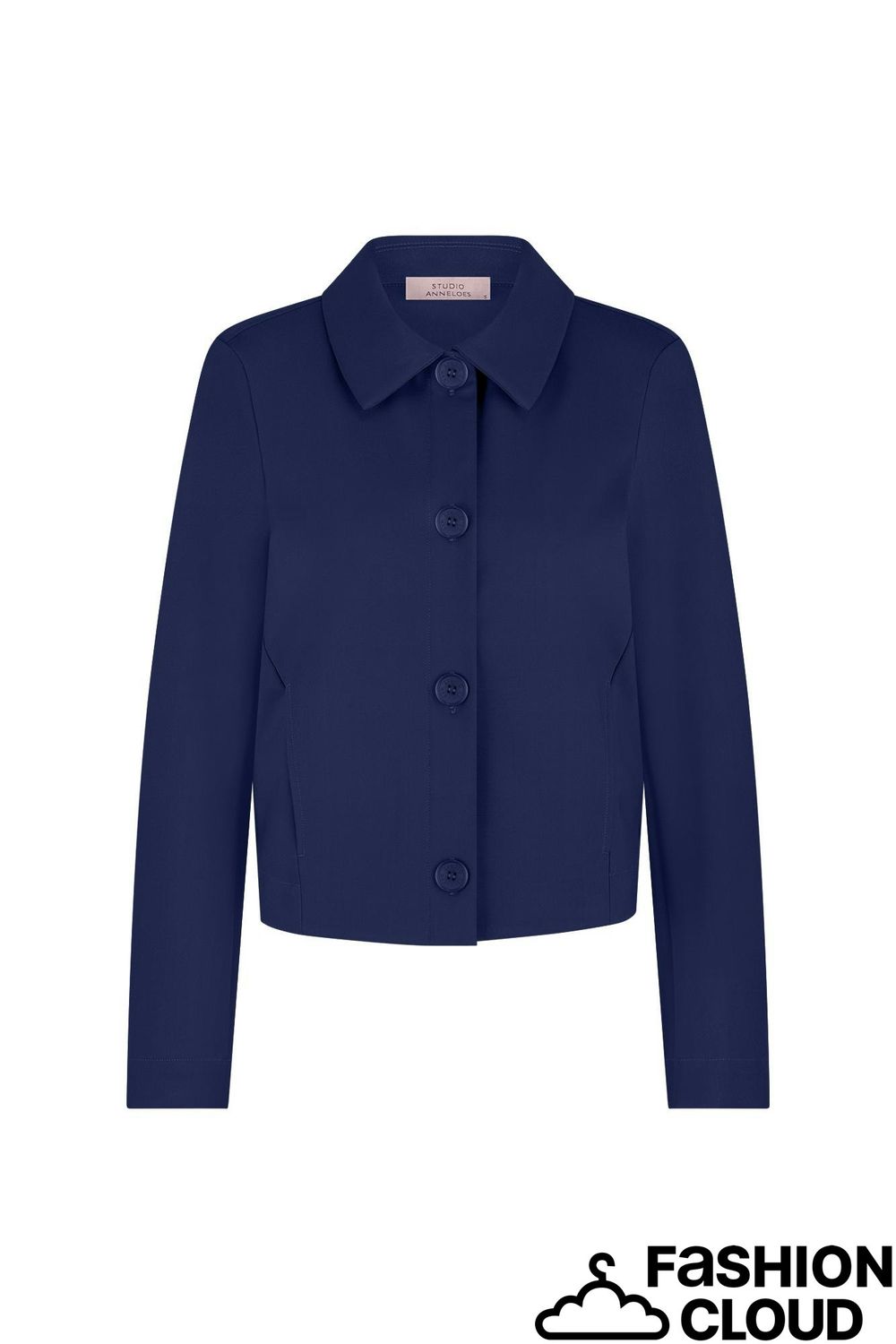 Studio Anneloes Hilly bonded jacket Blauw