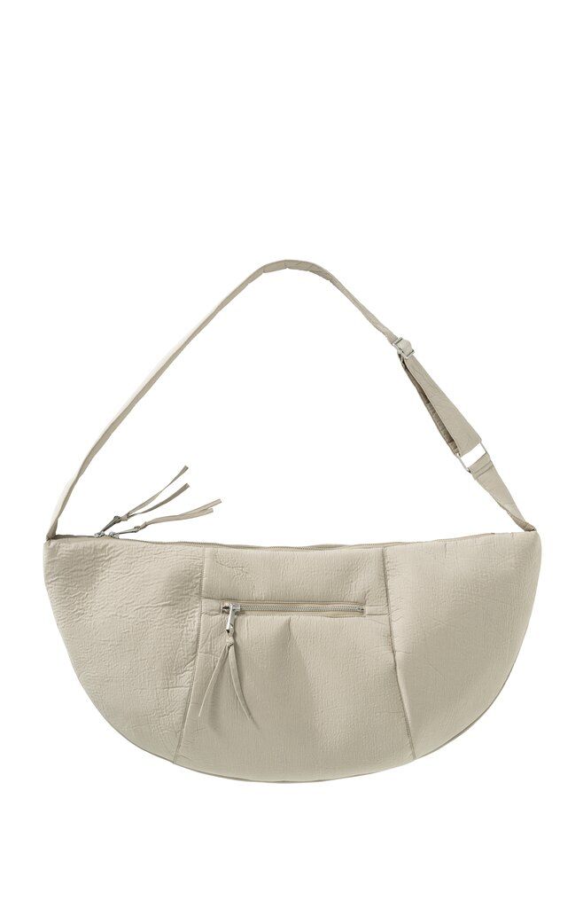 YaYa Crossbody tas met rits Beige