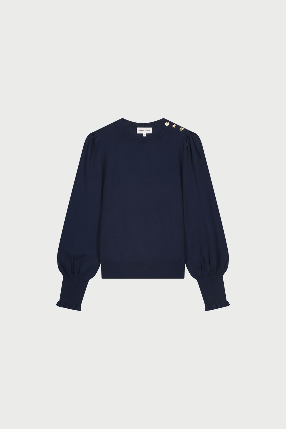Fabienne Chapot NOOS Molly Balloon Pullover Blauw