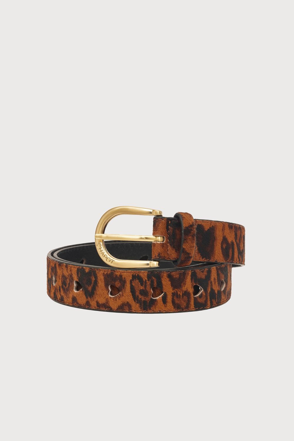 Fabienne Chapot Hairy Belt Bruin